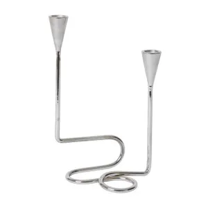 Pigalle Candle Holder Silver by null, a Candle Holders for sale on Style Sourcebook