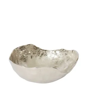 Odina Bowl Silver - 28cm x 27cm by null, a Decor for sale on Style Sourcebook