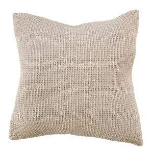 Amiens Linen Cotton Waffle Texture Cushion 55cm Square - Natural by null, a Cushions, Decorative Pillows for sale on Style Sourcebook