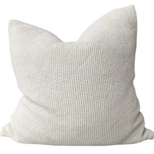 Amiens Linen Cotton Waffle Texture Cushion 60cm Square - Off White by null, a Cushions, Decorative Pillows for sale on Style Sourcebook
