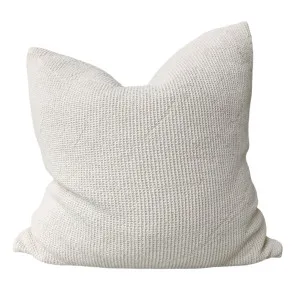 Amiens Linen Cotton Waffle Texture Cushion 55cm Square - Off White by null, a Cushions, Decorative Pillows for sale on Style Sourcebook
