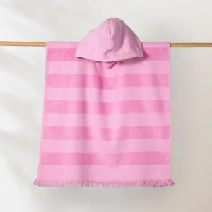 Child's Capresi Hooded Beach Towel - Pink, 100% Cotton by Canningvale, a Outdoor Accessories for sale on Style Sourcebook
