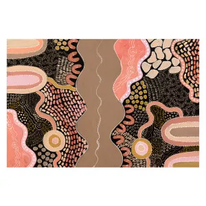 Along The River by Gioia Wall Art, a Aboriginal Art for sale on Style Sourcebook