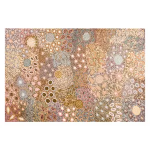 Body Painting Ceremony, Peachy Tones by Gioia Wall Art, a Aboriginal Art for sale on Style Sourcebook