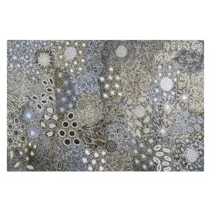 Body Painting Ceremony, Steel Blue Tones by Gioia Wall Art, a Aboriginal Art for sale on Style Sourcebook