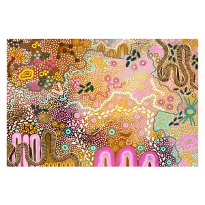 Earth's Gathering by Gioia Wall Art, a Aboriginal Art for sale on Style Sourcebook