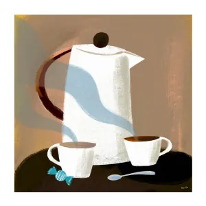 Morning Coffee by Gioia Wall Art, a Prints for sale on Style Sourcebook