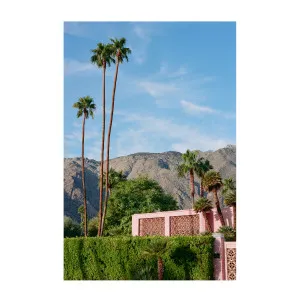 Palm Springs Pink House by Gioia Wall Art, a Prints for sale on Style Sourcebook
