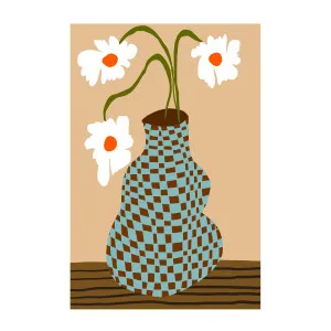 Party Floral Pottery by Gioia Wall Art, a Prints for sale on Style Sourcebook