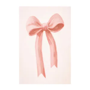 Pink Bow by Gioia Wall Art, a Prints for sale on Style Sourcebook