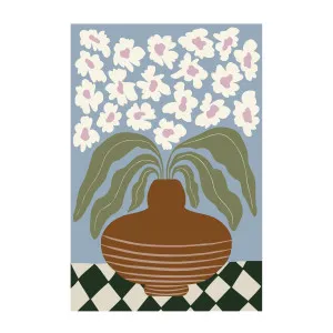 Retro Clay and Flower by Gioia Wall Art, a Prints for sale on Style Sourcebook