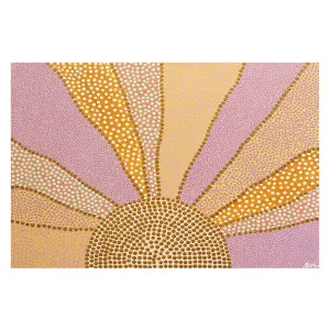 Rising Golden Yaraay by Gioia Wall Art, a Aboriginal Art for sale on Style Sourcebook