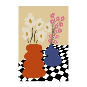 Two Blooming Pottery by Gioia Wall Art, a Prints for sale on Style Sourcebook