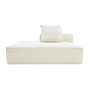 Riley Boucle Ivory Module Terminal Right by null, a Sofas for sale on Style Sourcebook