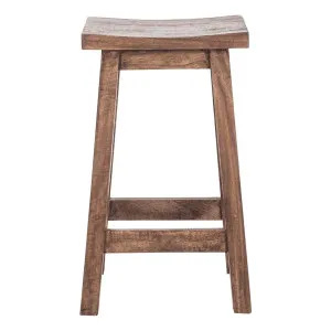 Seacliff Stool in Mangowood Havana Stain by OZ Design, a Bar Stools for sale on Style Sourcebook