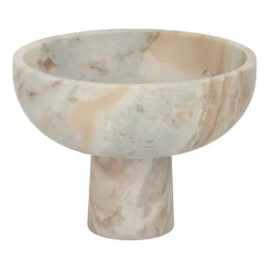 Marco Footed Bowl 25x18cm in Nude by OZ Design, a Decorative Plates & Bowls for sale on Style Sourcebook