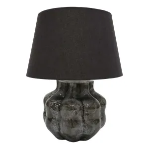 Bronte Table Lamp 50x63cm in Grey by OZ Design, a Table & Bedside Lamps for sale on Style Sourcebook