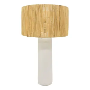 Vance Table Lamp 46x77cm in White by OZ Design, a Table & Bedside Lamps for sale on Style Sourcebook
