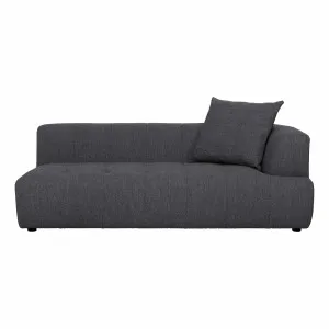 Rubin Sofa 3 Seater End RHF in Het Charcoal by OZ Design, a Sofas for sale on Style Sourcebook