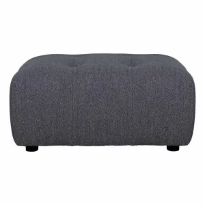 Rubin Ottoman in Het Charcoal by OZ Design, a Ottomans for sale on Style Sourcebook