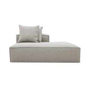 Riley Boucle Pumice Module Terminal Left by null, a Sofas for sale on Style Sourcebook