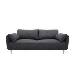 Hudson Plaza Flint Grey Sofa - 3 Seater by null, a Sofas for sale on Style Sourcebook