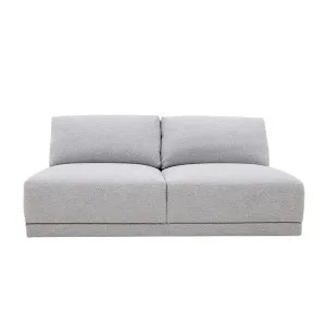 Haven California Ash Grey 2 Seater Armless Sofa Module by null, a Sofas for sale on Style Sourcebook