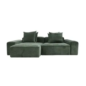Riley Muse Forest Modular Sofa - 2 Seater Chaise by null, a Sofas for sale on Style Sourcebook