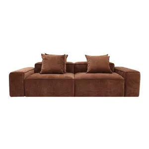Riley Muse Rust Modular Sofa - 2 Seater by null, a Sofas for sale on Style Sourcebook
