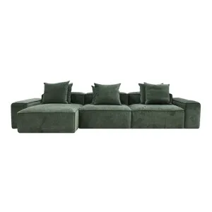 Riley Muse Forest Modular Sofa - 3 Seater Chaise by null, a Sofas for sale on Style Sourcebook