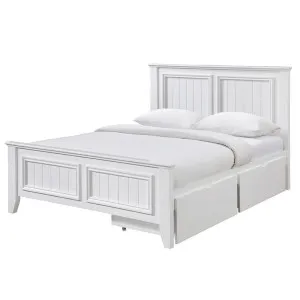Mandalay Under Bed Drawer White (Set of 2) by null, a Bedroom Storage for sale on Style Sourcebook