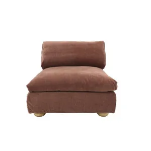 Tully Muse Rust Armless Sofa Chair Module by null, a Sofas for sale on Style Sourcebook