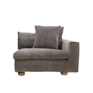 Tully Muse Mink Right Arm Facing Chair Module by null, a Sofas for sale on Style Sourcebook