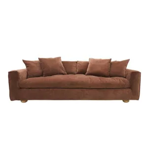 Tully Muse Rust Sofa - 3.5 Seater by null, a Sofas for sale on Style Sourcebook