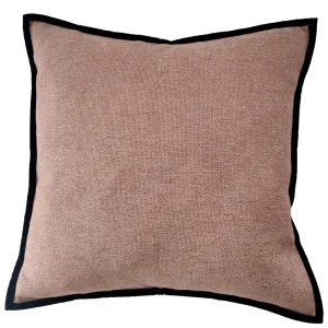 Maya 55cm Square - Rust | Black Border by null, a Quilts & Bedspreads for sale on Style Sourcebook