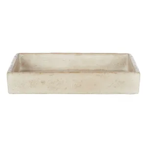 Napier Rectangle Tray 30x5cm in Beige by OZ Design, a Trays for sale on Style Sourcebook