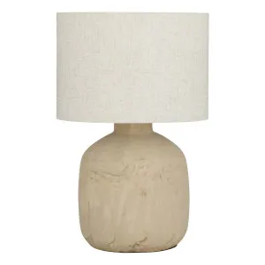 Bexley Table Lamp33x48cm in Taupe by OZ Design, a Table & Bedside Lamps for sale on Style Sourcebook