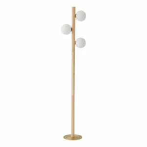 Chloe Floor Lamp28x150.5cm in Natural by OZ Design, a Floor Lamps for sale on Style Sourcebook