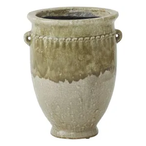 Taormina Urn 29x39cm in Olive by OZ Design, a Baskets, Pots & Window Boxes for sale on Style Sourcebook