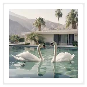 Bianca Framed Print in 95 x 95cm by OZ Design, a Prints for sale on Style Sourcebook