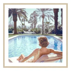 Cecil Framed Print in 103 x 103cm by OZ Design, a Prints for sale on Style Sourcebook