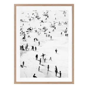 Ebb & Flow Framed Print in 106 x 142cm by OZ Design, a Prints for sale on Style Sourcebook