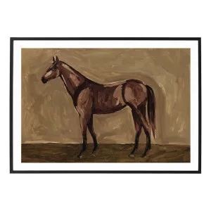 Painted Steed Framed Print in 140 x 100cm by OZ Design, a Prints for sale on Style Sourcebook