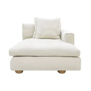 Tully Muse Flax Chaise Right Arm Facing Module by null, a Sofas for sale on Style Sourcebook