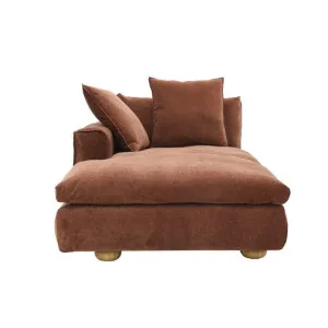 Tully Muse Rust Chaise Left Arm Facing Module by null, a Sofas for sale on Style Sourcebook