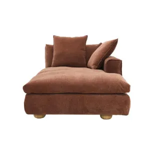 Tully Muse Rust Chaise Right Arm Facing Module by null, a Sofas for sale on Style Sourcebook