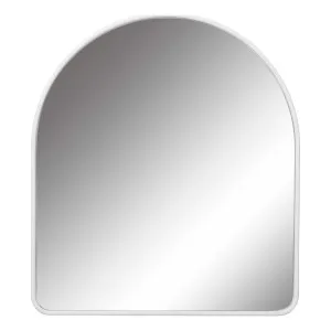 Penny Arch Mirror 80x90cm in Matte White by OZ Design, a Mirrors for sale on Style Sourcebook