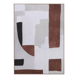 Tonal Tapestries 2 Box Framed Canvas in 100 x 140cm by OZ Design, a Painted Canvases for sale on Style Sourcebook