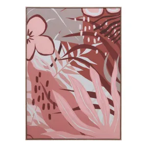 Tropical Collage 1 Box Framed Canvas in 103 x 140cm by OZ Design, a Painted Canvases for sale on Style Sourcebook