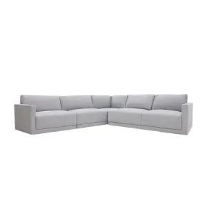 Haven California Ash Grey Modular Sofa - 7 Seater by null, a Sofas for sale on Style Sourcebook
